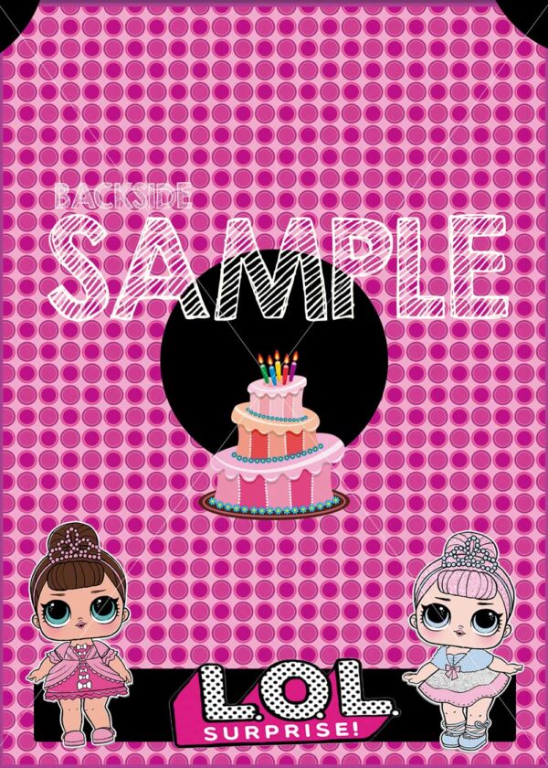 LoL Surprise Dolls Birthday Invitation - Image 2