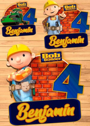 8 Bob the Builder Birthday Centerpieces