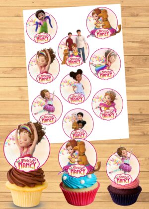 Free 9 Fancy Nancy Toppers