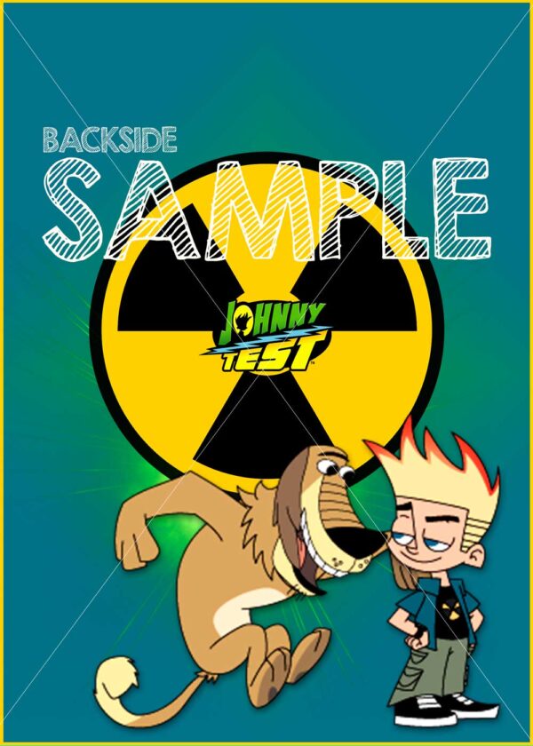 Johnny Test Birthday Invitation - Image 2