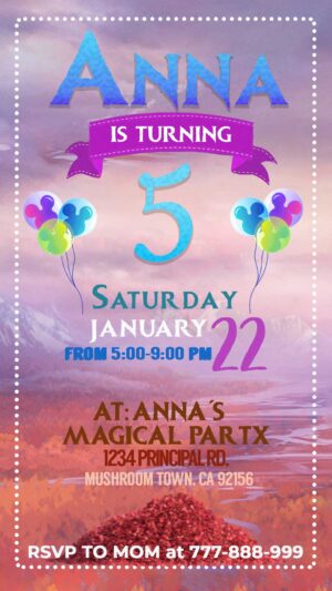 fROZEN 2 bIRTHDAY