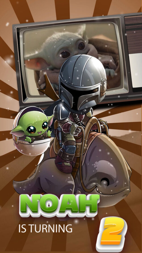 baby Yoda birthday
