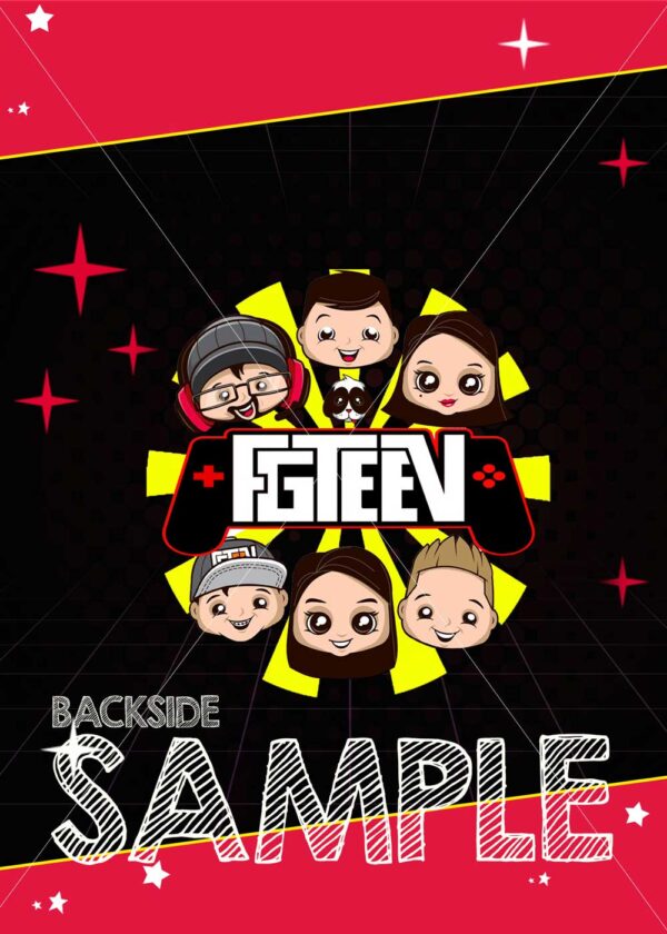 FGTeeV Birthday Invitation - Image 3