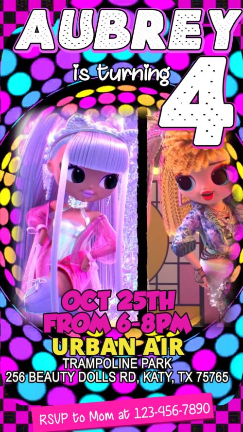 Lol Remix Birthday Video Invitation