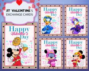 Mickey Mouse and the Roadster Racers Valentines Day Cards