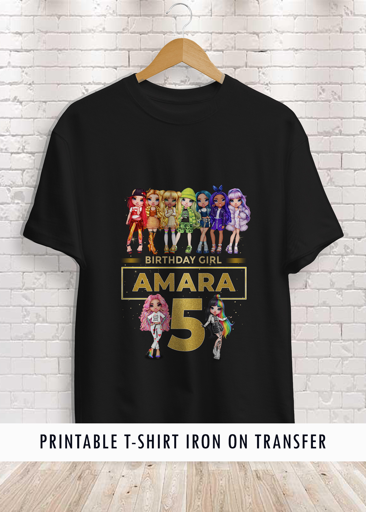 Rainbow High Birthday Shirt