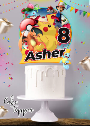 Pokémon Cake Topper