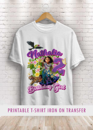 Encanto Birthday Shirt Printable Transfer