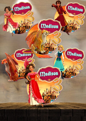 Elena of Avalor Birthday Centerpieces