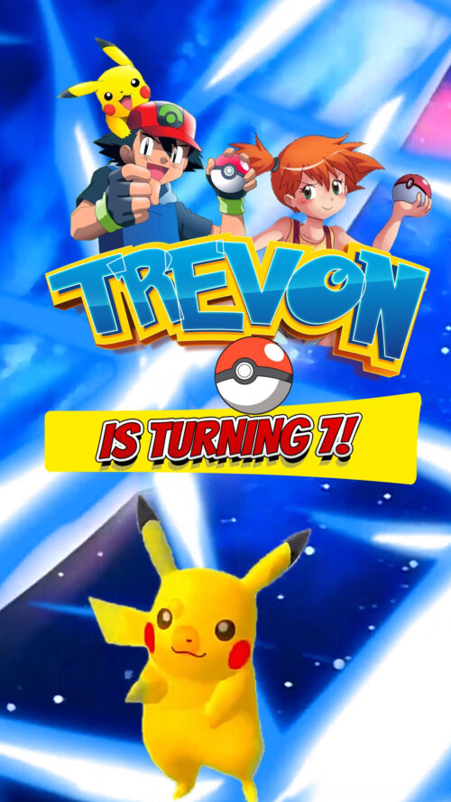 POKÉMON BIRTHDAY INVITATION VIDEO ANIMATED