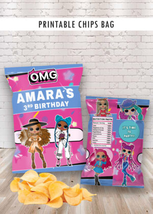 LOL Dolls OMG Chips Bag