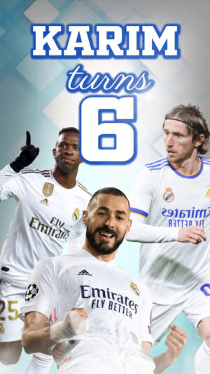 REAL MADRID SOCCER TEAM BIRTHDAY INVITATION, VIDEO ANIMATED