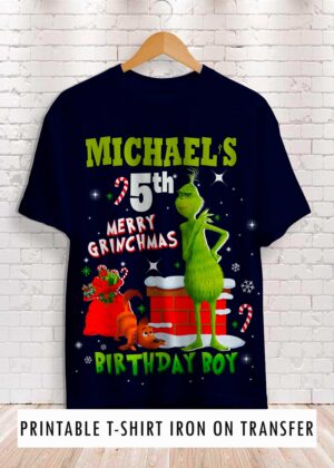 The Grinch Birthday Shirt