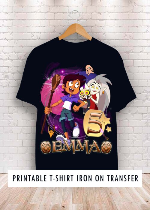 The Owl House Birthday Shirt Transfer