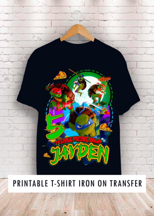 Ninja Turtles Birthday Shirt